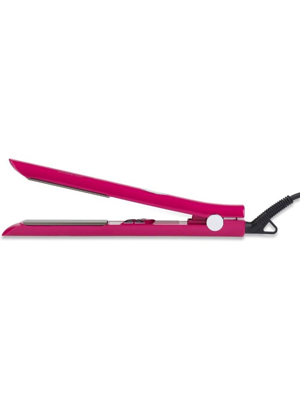 2-in-1 Hair Straightener & Curler - 1 Inch Titanium Flat Iron, Anti-Static